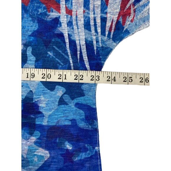 Westbound Women Fourth of July Lightweight Top - Picture 4 of 5